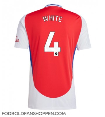Arsenal Ben White #4 Hjemmebanetrøje 2024-25 Kortærmet